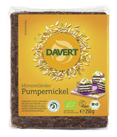 Pumpernickel geschnitten