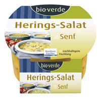 Herings-Salat Senf-Marinade