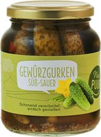 Gewürzgurken süß-sauer 350g