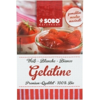 Gelatine gemahlen