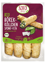Börek - Röllchen Spinat-Feta